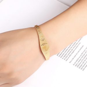 Stainless Steel Saint Benedict Bracelet