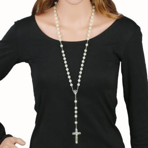 Luminous Rosary Cross Necklace