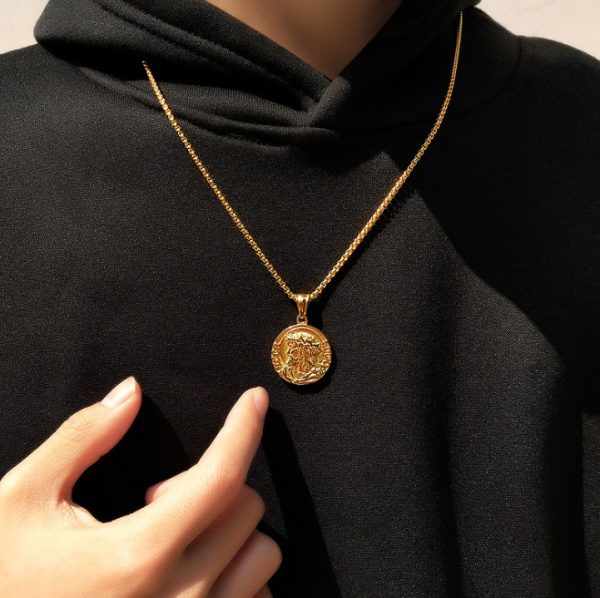 Titanium Steel Jesus Pendant