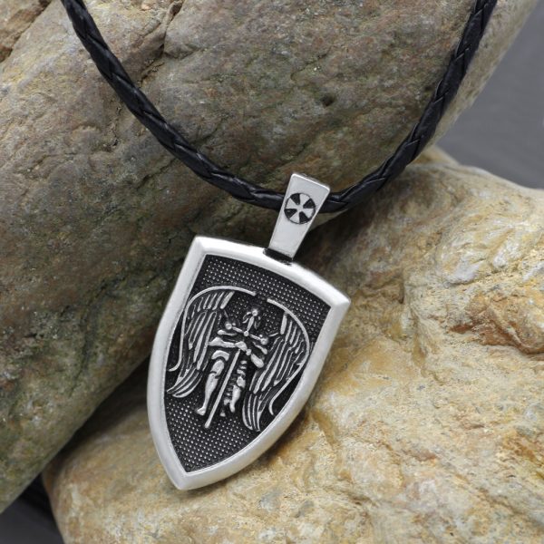 Saint Michael Archangel Pendant Necklace – Protection & Faith