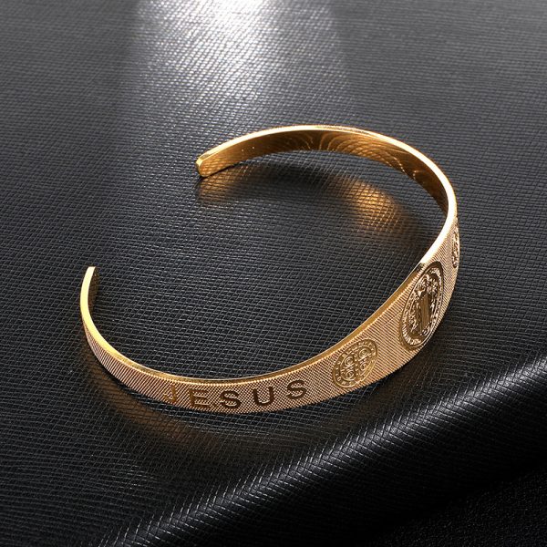 Stainless Steel Saint Benedict Bracelet