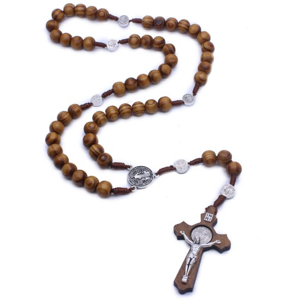 Handmade Catholic Rosary Necklace