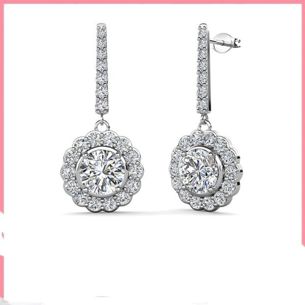 Saint Clara Fashion Flower Earrings – Elegant & Meaningful Jewelry