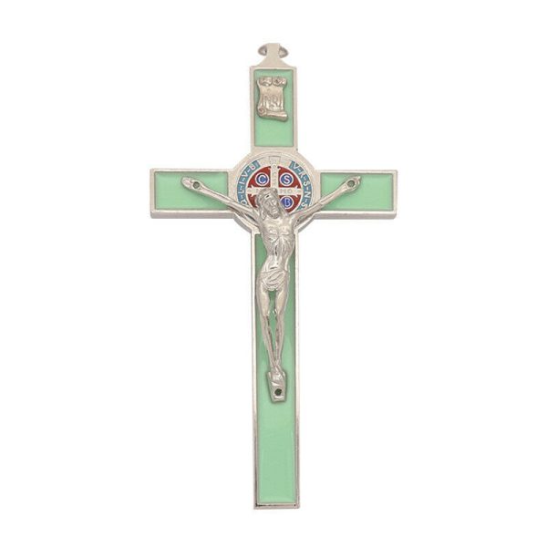 Jesus Icon Benedict Luminous Cross