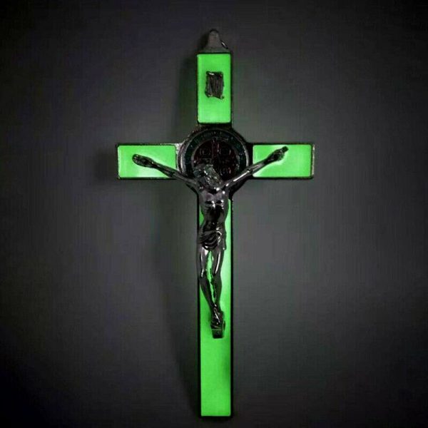 Jesus Icon Benedict Luminous Cross