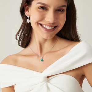 Wishing Heart™ – Emerald Green Heart Necklace for Your Deepest Wishes